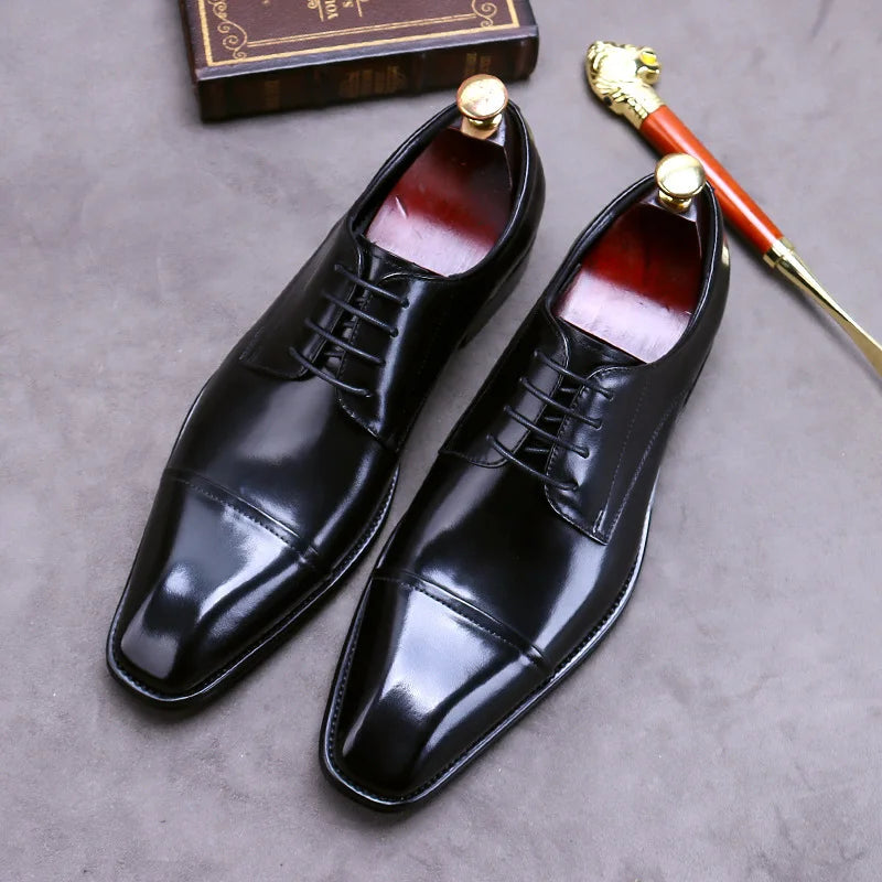 Schicke Business-Schuhe aus Leder