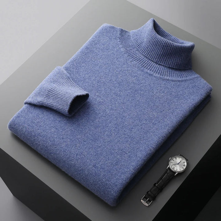 Monaco Rollkragenpullover aus Merinowolle