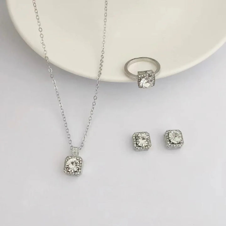 Luxus Würfel Schmuckset