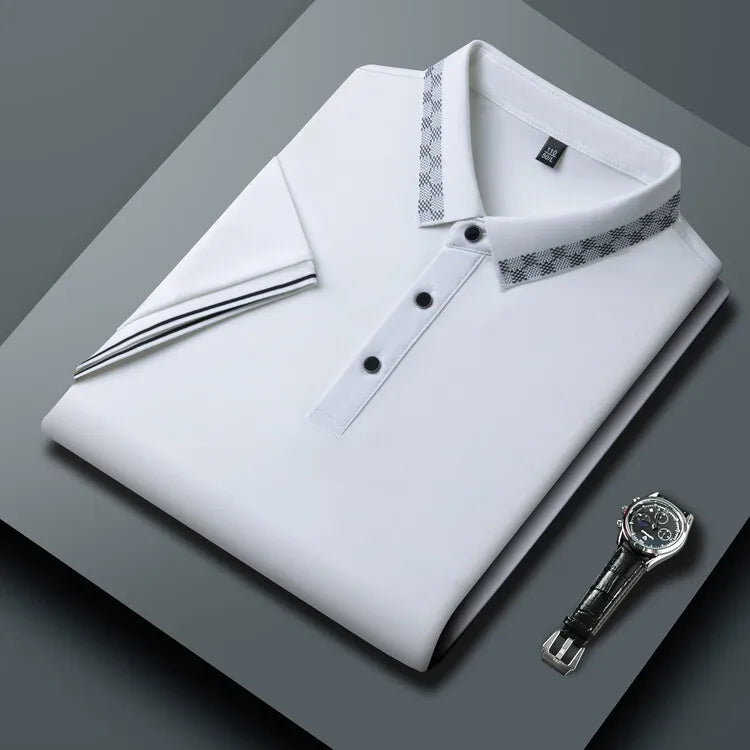 Baumwoll-Poloshirt