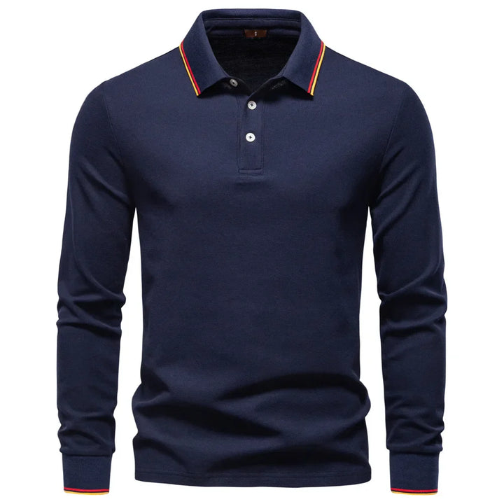Eleganter Polo-Pullover