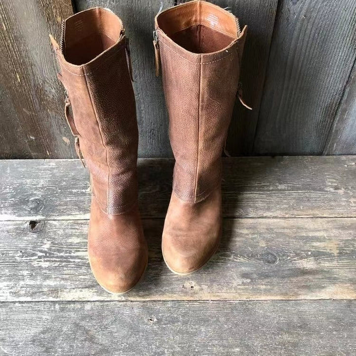 Amparo™ | Leder Herbststiefel