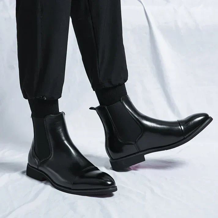 Premium Chelsea-Stiefel aus Leder