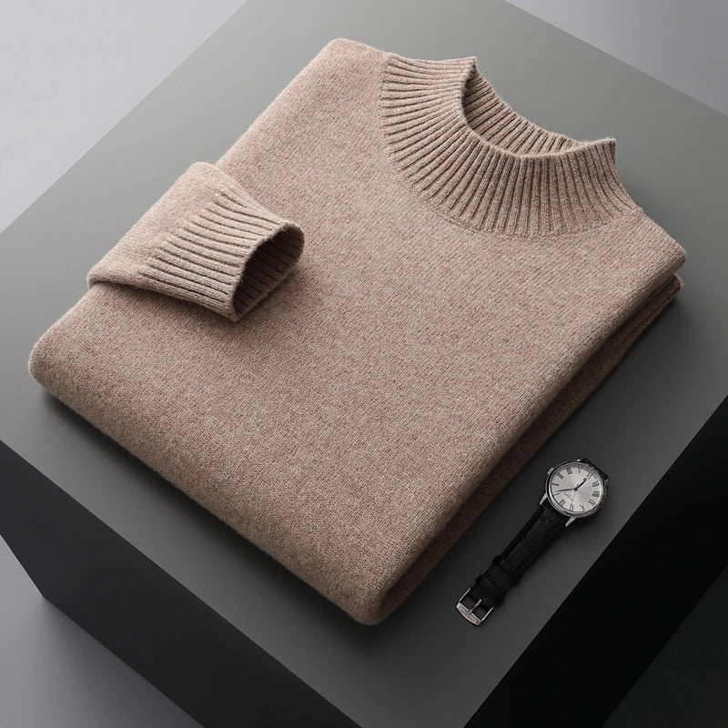 Doppelt dicker Kaschmirpullover