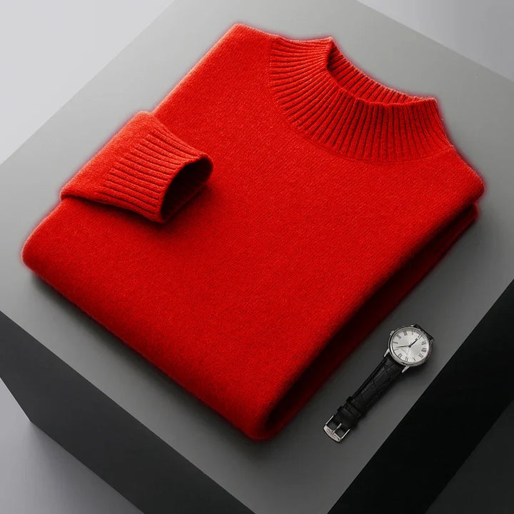 Doppelt dicker Kaschmirpullover