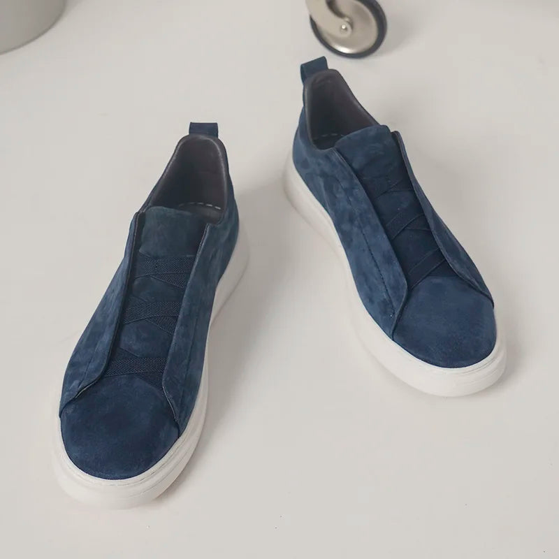 Elegante Herrenschuhe aus Leder