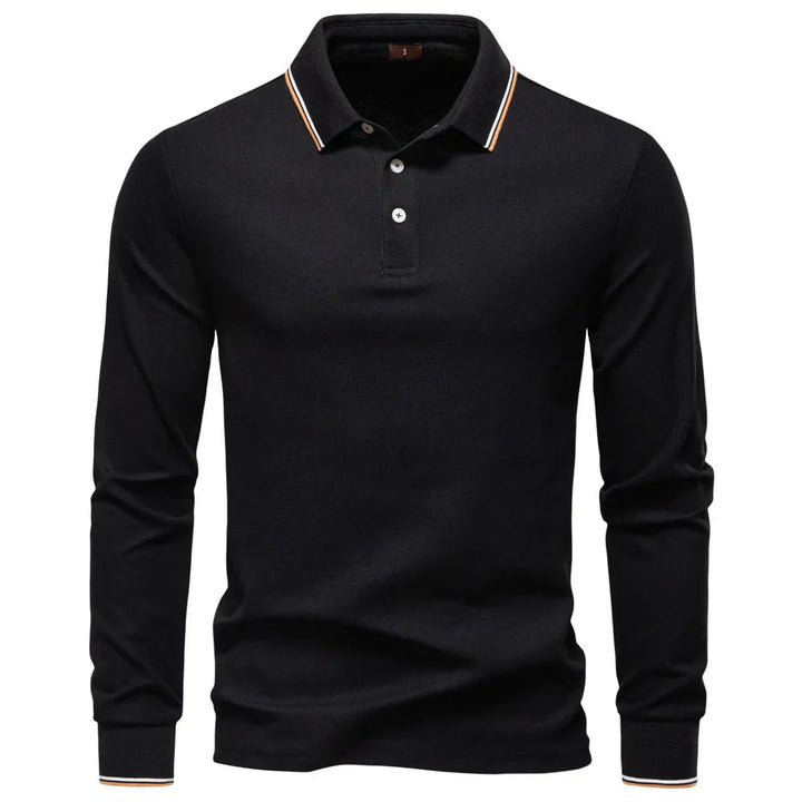 Eleganter Polo-Pullover