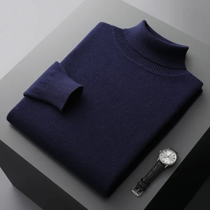 Monaco Rollkragenpullover aus Merinowolle