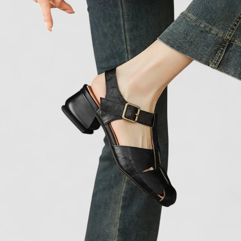 AMELIA™|ORTHOPÄDISCHE MARY JANE SCHUHE AUS ECHTEM LEDER