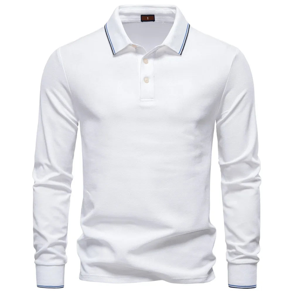Eleganter Polo-Pullover