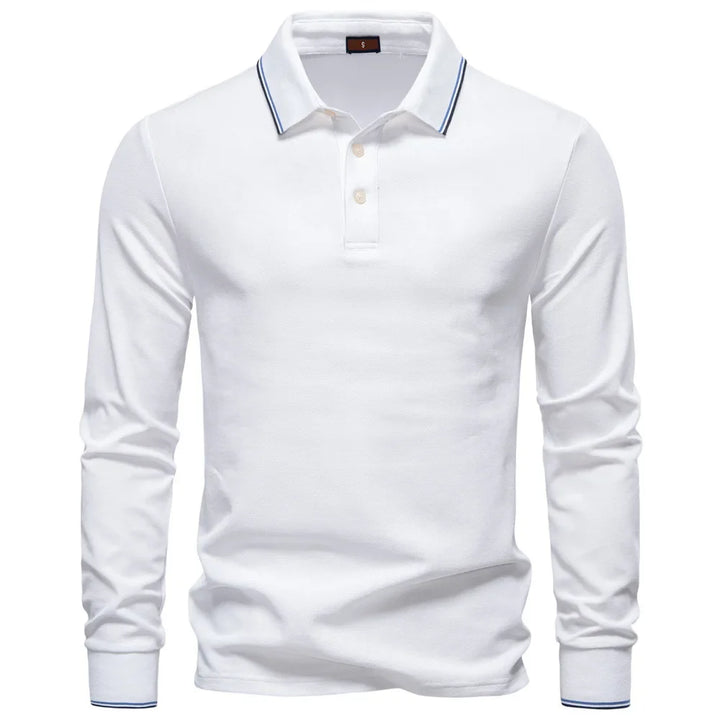 Eleganter Polo-Pullover