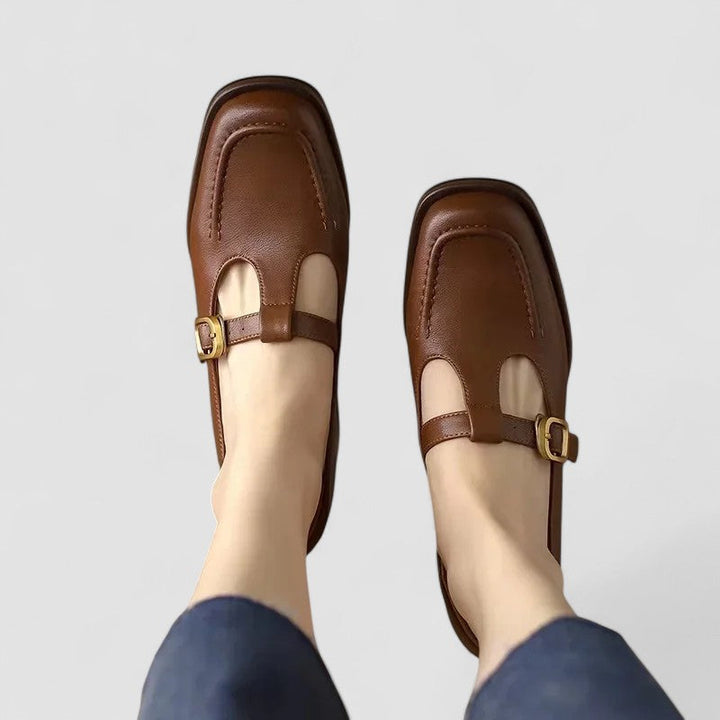 ELIZABETH™|ORTHOPÄDISCHE SCHUHE MIT MARY JANE RIEGEL