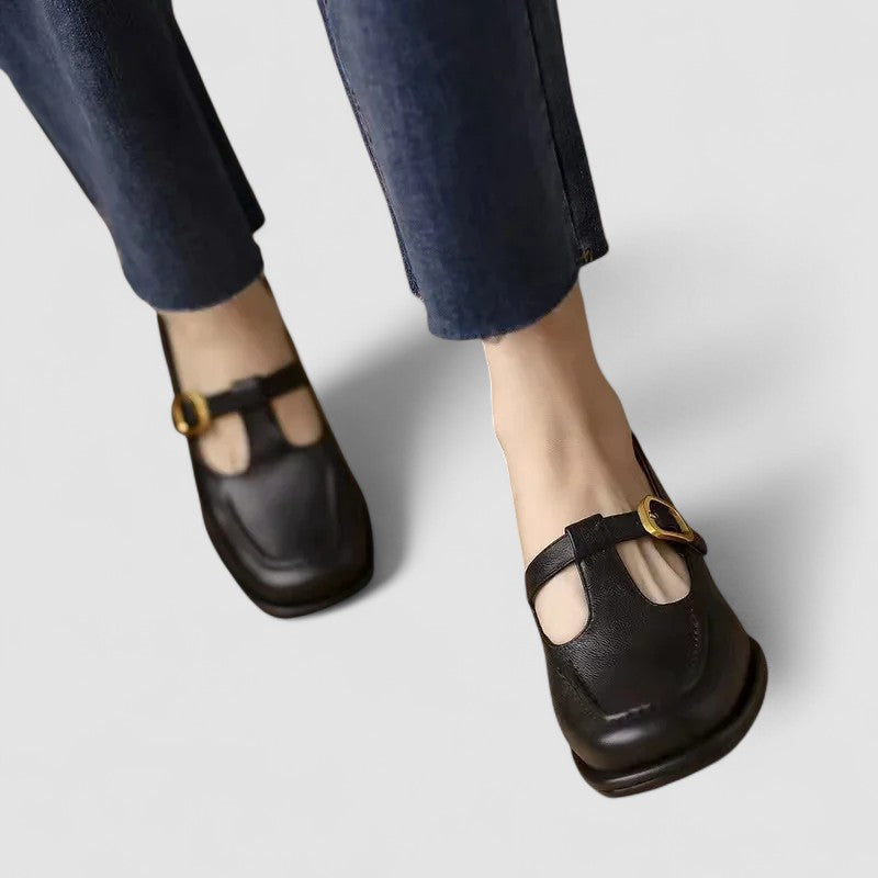 ELIZABETH™|ORTHOPÄDISCHE SCHUHE MIT MARY JANE RIEGEL