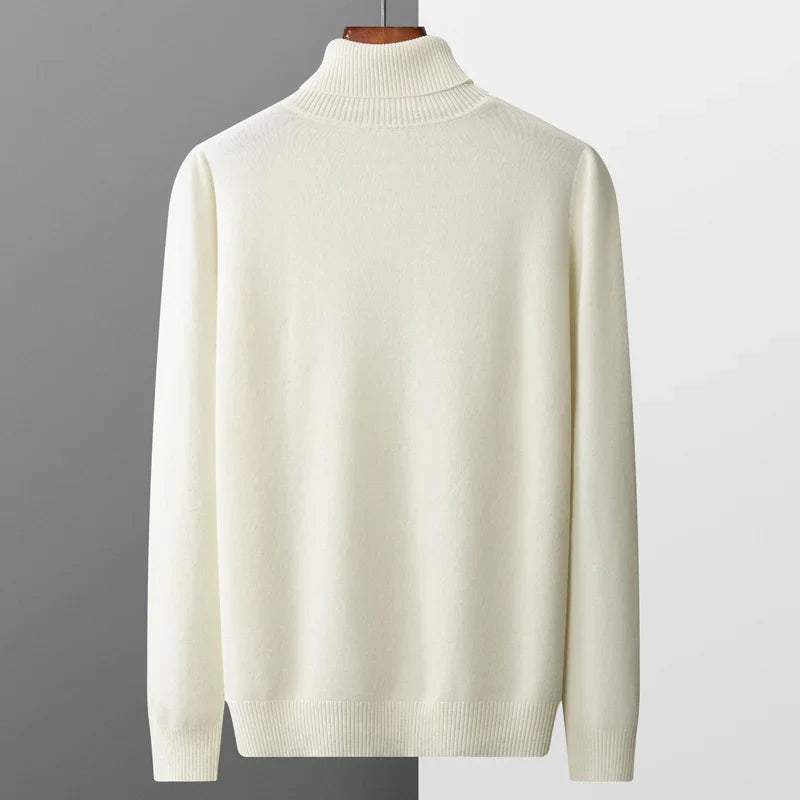 Monaco Rollkragenpullover aus Merinowolle