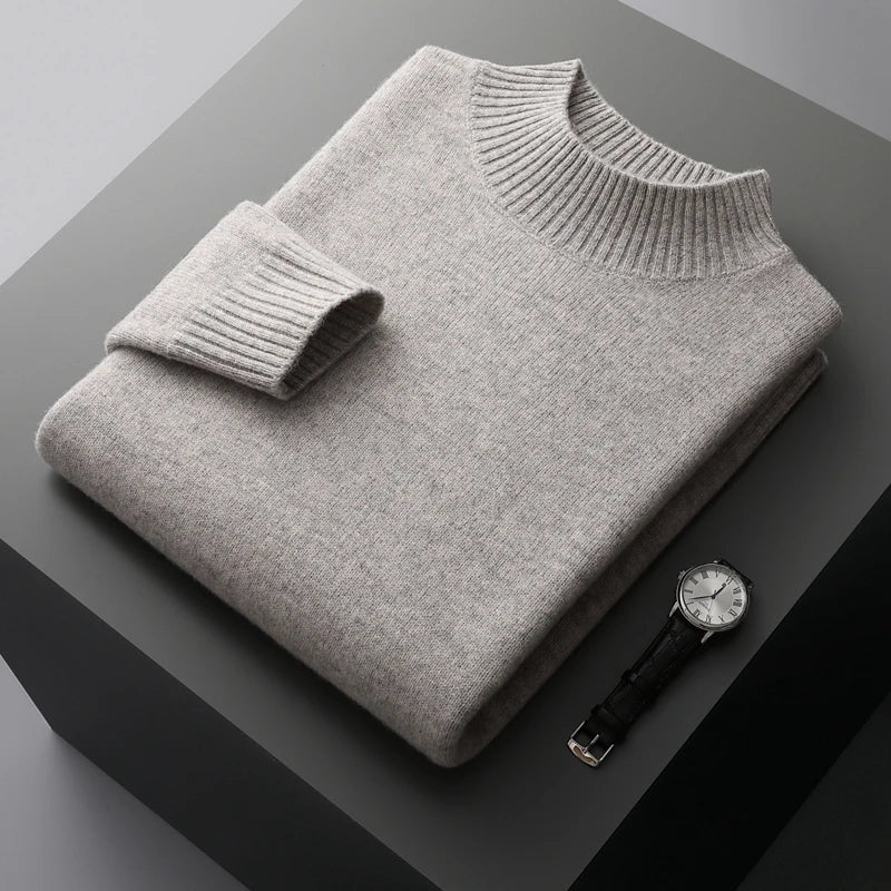 Doppelt dicker Kaschmirpullover