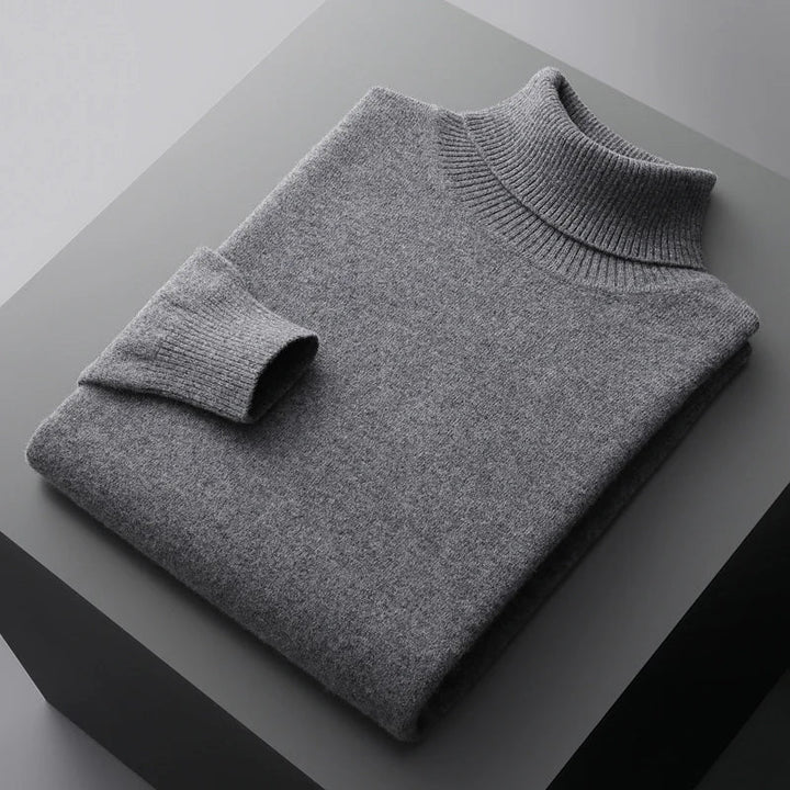 Monaco Rollkragenpullover aus Merinowolle