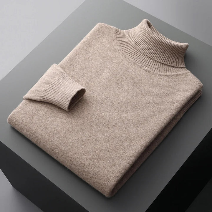 Monaco Rollkragenpullover aus Merinowolle