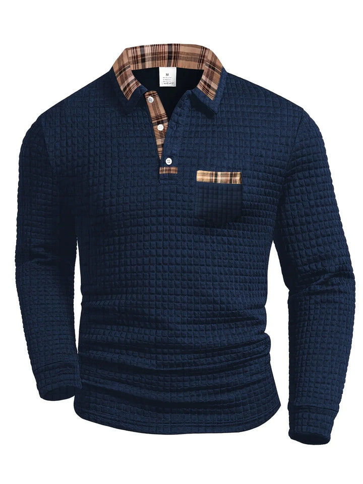 Polohemd mit Muster