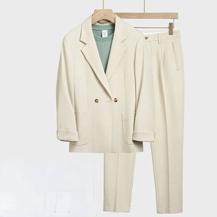 Elegantes Loose Fit Herren-Set