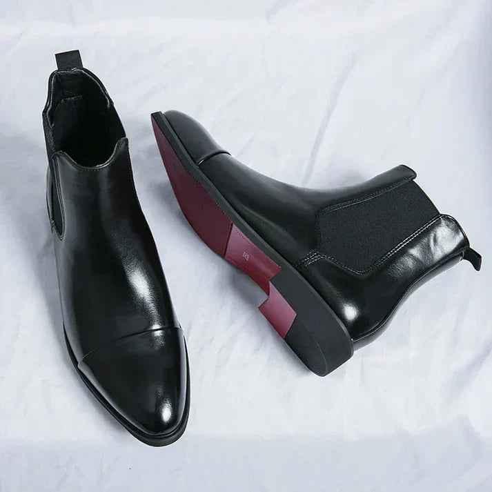 Premium Chelsea-Stiefel aus Leder