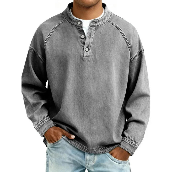 Frank  | Vintage Henley Pullover