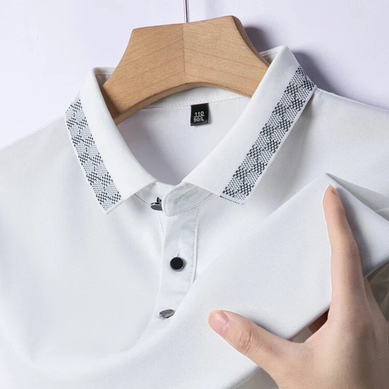 Baumwoll-Poloshirt