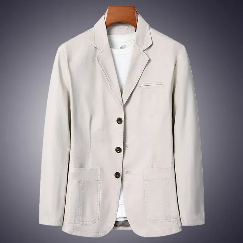 Eleganter Baumwollblazer