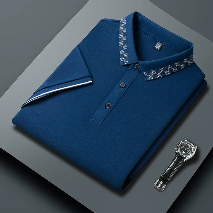 Baumwoll-Poloshirt
