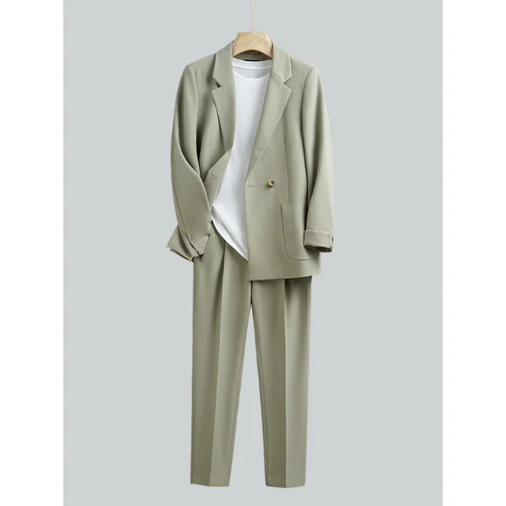 Elegantes Loose Fit Herren-Set