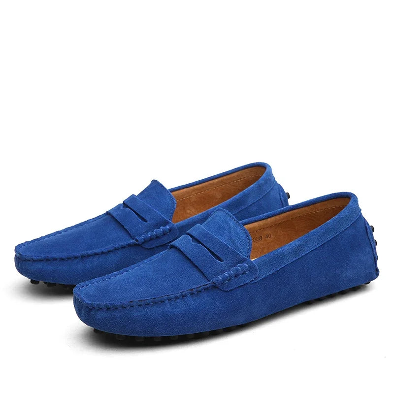 Lässige Wildleder-Loafer