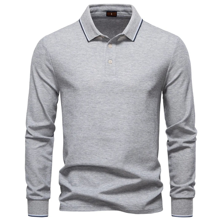 Eleganter Polo-Pullover