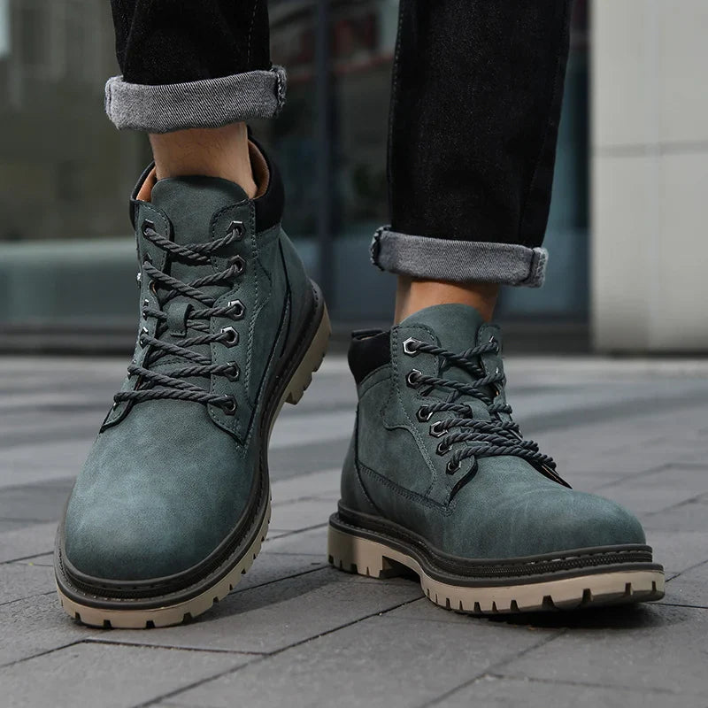 Elegante Lederstiefel