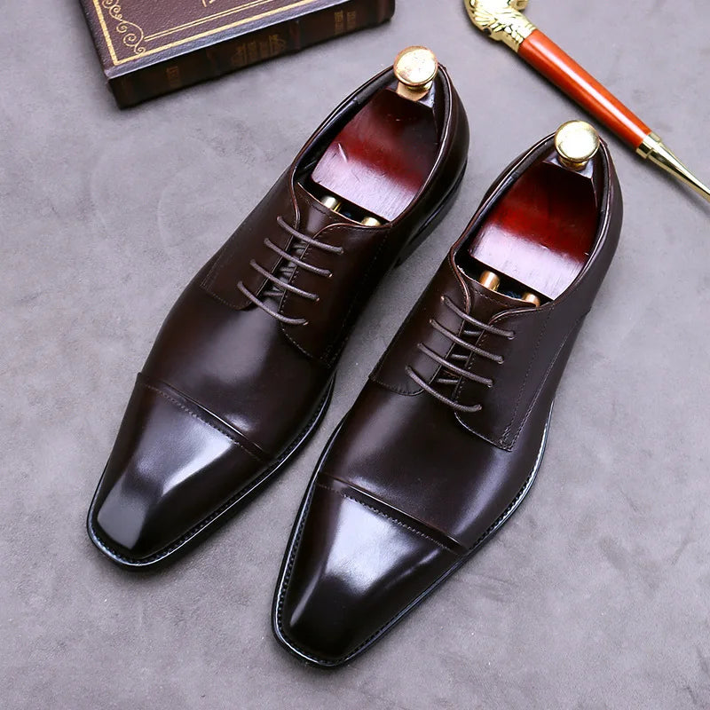 Schicke Business-Schuhe aus Leder