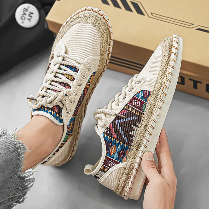 Elegante Canvas-Schuhe