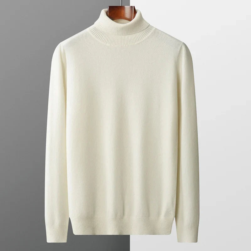 Monaco Rollkragenpullover aus Merinowolle