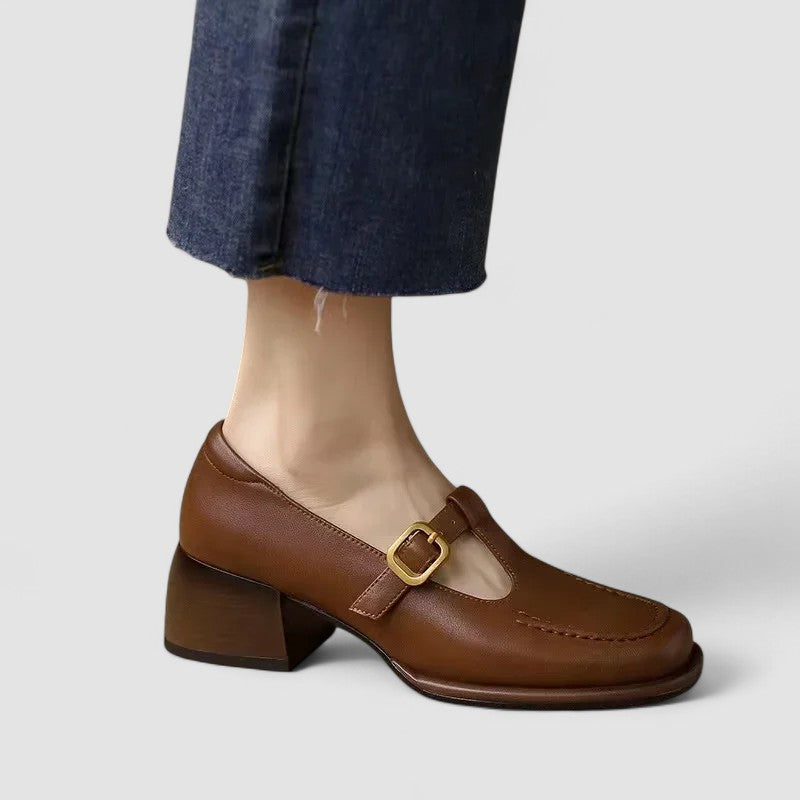 ELIZABETH™|ORTHOPÄDISCHE SCHUHE MIT MARY JANE RIEGEL