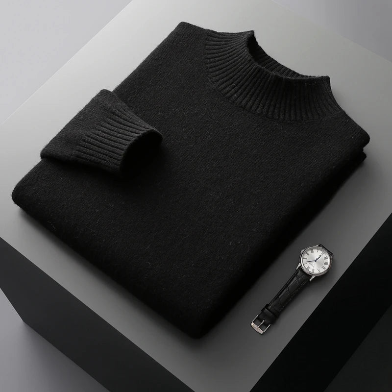Doppelt dicker Kaschmirpullover