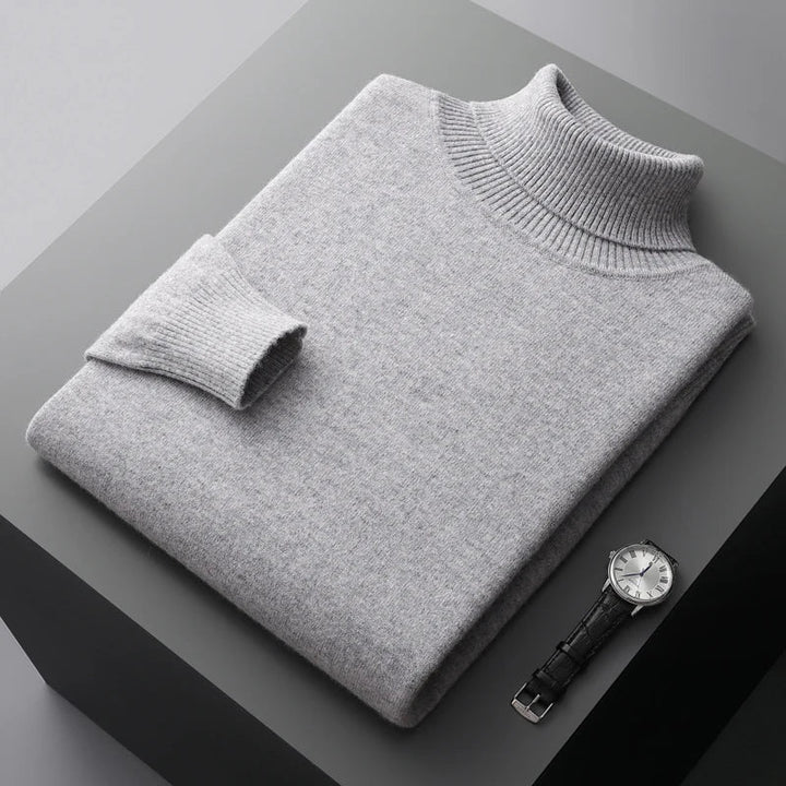 Monaco Rollkragenpullover aus Merinowolle