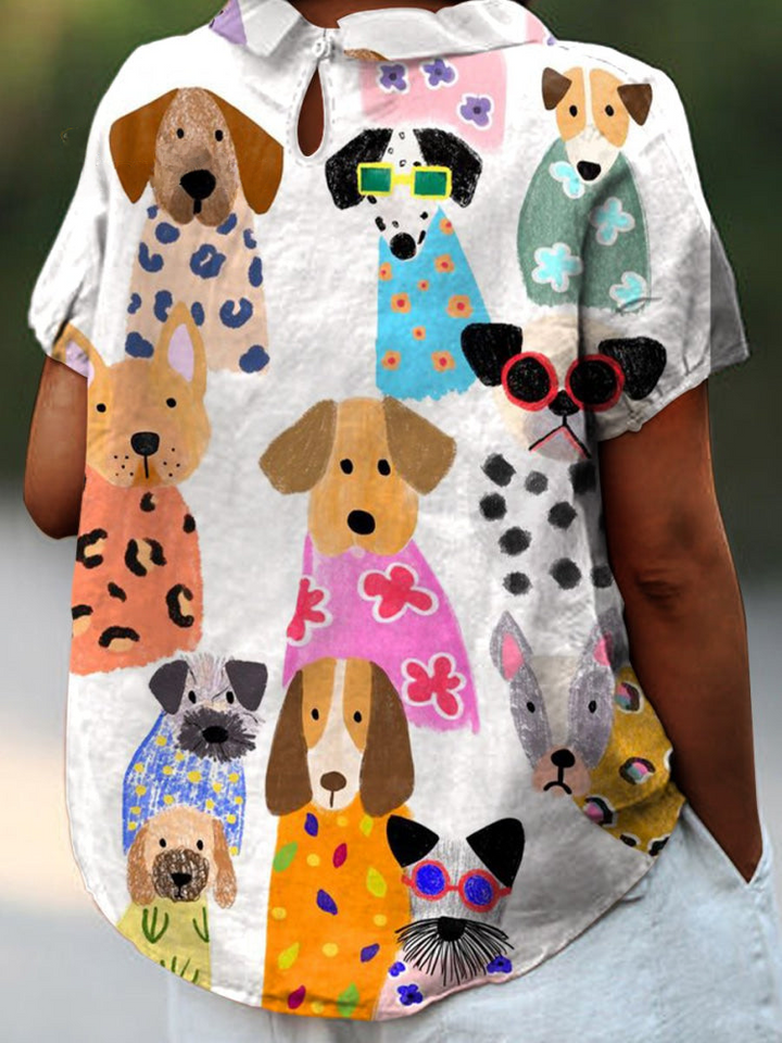 Pippa™ | Hundeprint-Shirt
