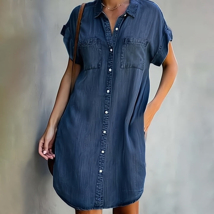 Eleni | Kleid mit Knöpfen