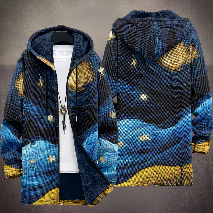 Fletcher | Künstlerischer Kapuzencardigan
