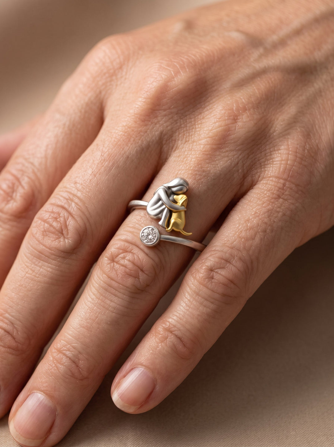 BIRILLO | Verstellbarer Ring aus 925er Silber