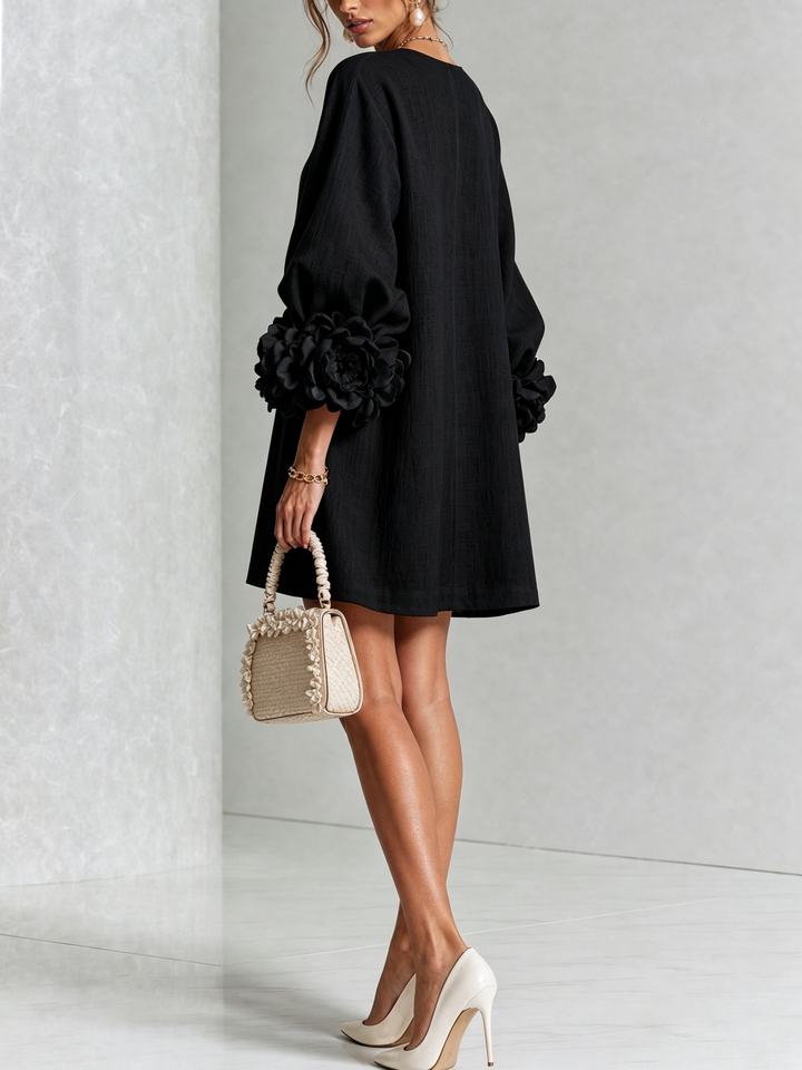 Florenz | Florales Hemdblusenkleid