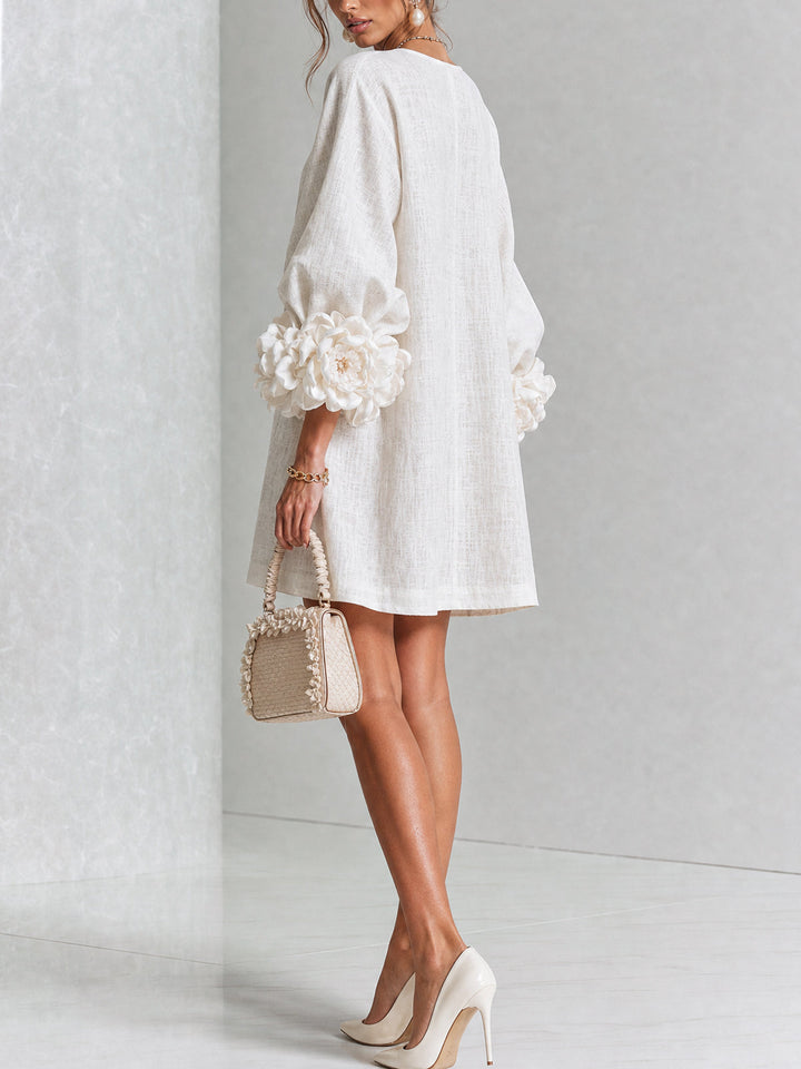Florenz | Florales Hemdblusenkleid