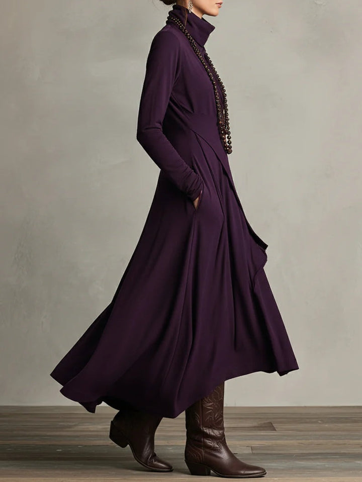 Arielle | Vintage Asymmetrisches Colkleid