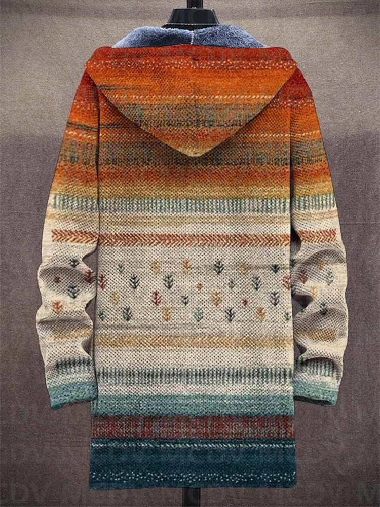 Diana | Künstlerischer Kapuzen-Cardigan-Mantel