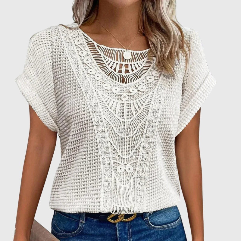 Pearl™ | Elegante Bluse im Ibiza-Stil
