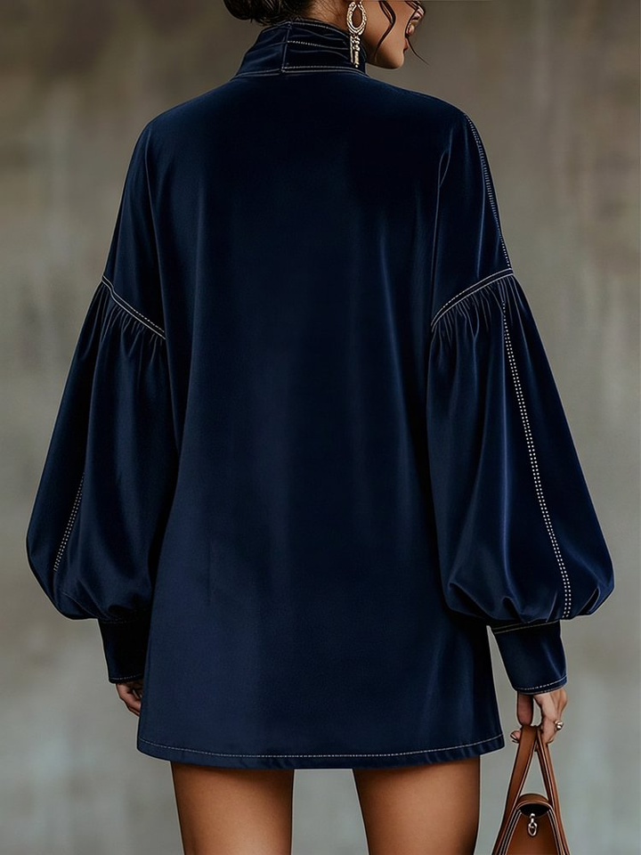 Agata – Abendkleid Nachtblau