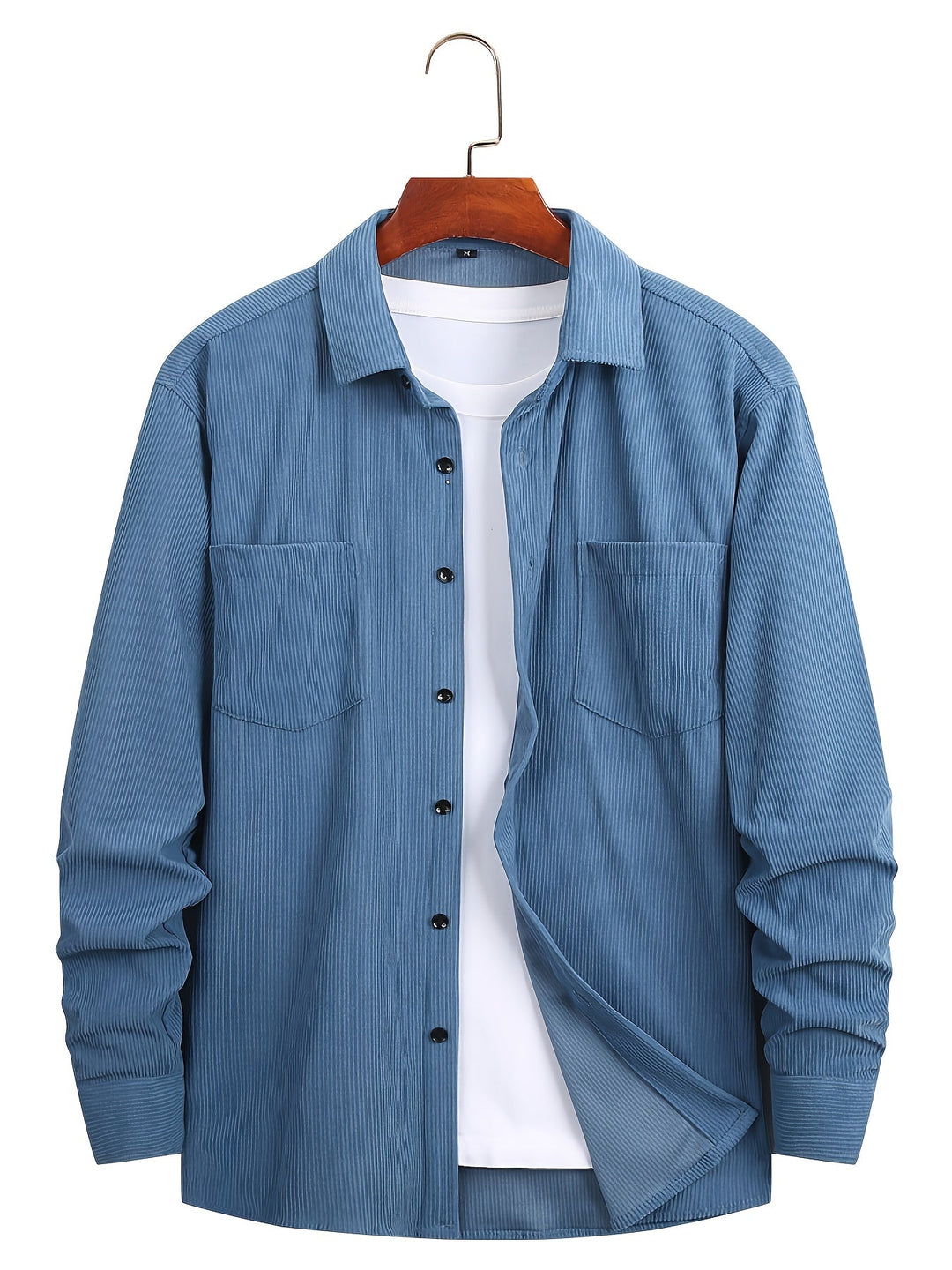 Lässige Cord-Strickjacke