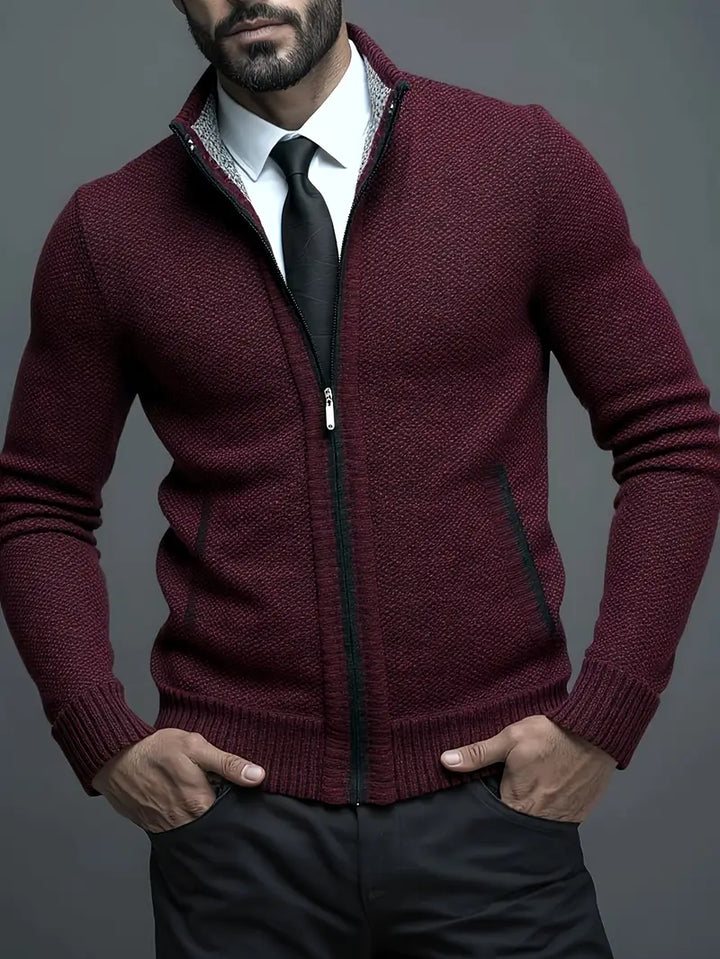 Elegante Business-Strickjacke